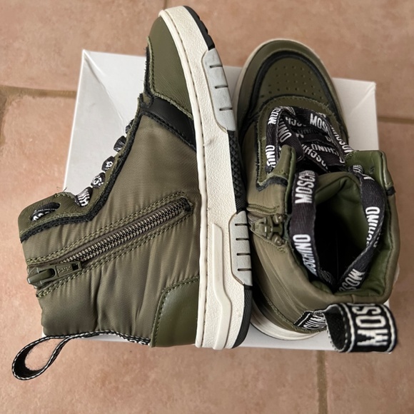 Moschino High top Teddy Sport Sneaker size IT 31 / US 13 - Picture 7 of 9